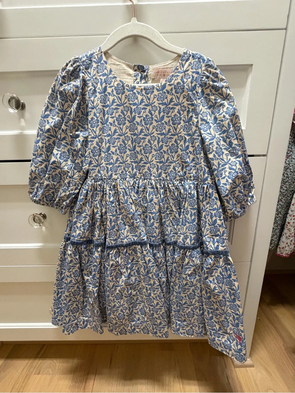 Pink Chicken floral dress